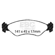 Load image into Gallery viewer, EBC Brakes Greenstuff Pad and Plain Disc kit (PD01KF551)
