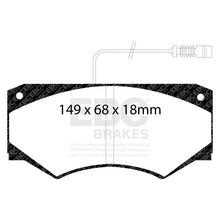 Load image into Gallery viewer, EBC Ultimax OE Replacement Brake Pad Set (DP786)
