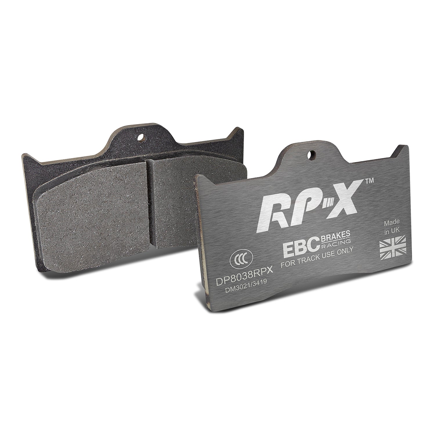 EBC RPX Track pads for Wilwood Dynalite billet 7112 (DP8038RPX) Front