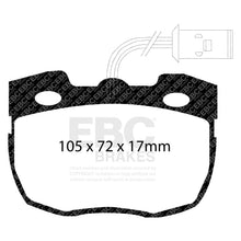 Load image into Gallery viewer, EBC Performance Pack Pad &amp; Line Kit with Yellowstuff Pads (PLK1585)
