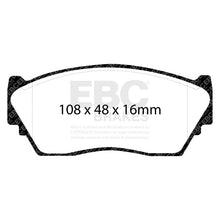 Load image into Gallery viewer, EBC Greenstuff 2000 Series Sport Brake Pad Set (DP2892)
