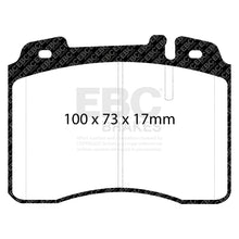 Load image into Gallery viewer, EBC Greenstuff 2000 Series Sport Brake Pad Set (DP2927)
