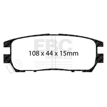 Load image into Gallery viewer, EBC Yellowstuff 4000 Series Street and Track Brake Pad Set (DP4958R)
