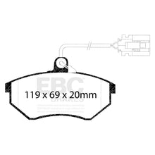 Load image into Gallery viewer, EBC Ultimax OE Replacement Brake Pad Set (DP981)

