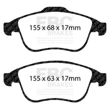 Load image into Gallery viewer, EBC Greenstuff 2000 Series Sport Brake Pad Set (DP22024)
