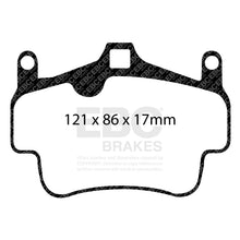 Load image into Gallery viewer, EBC Brakes RPX Racing Pad (DP82029RPX) Front
