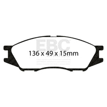 Load image into Gallery viewer, EBC Greenstuff 2000 Series Sport Brake Pad Set (DP22038)
