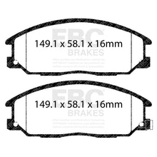 Load image into Gallery viewer, EBC Brakes Pad and Disc Kit (PDKF1814)
