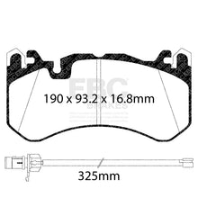 Load image into Gallery viewer, EBC Orangestuff 9000 Series Race Brake Pad Set (DP92081)

