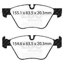 Load image into Gallery viewer, EBC Yellowstuff 4000 Series Street and Track Brake Pad Set (DP42088R)
