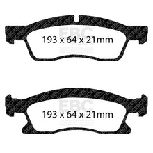 Load image into Gallery viewer, EBC Yellowstuff 4000 Series Street and Track Brake Pad Set (DP42136R)
