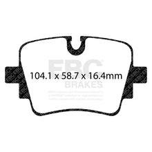Load image into Gallery viewer, EBC Yellowstuff 4000 Series Street and Track Brake Pad Set (DP42190R)
