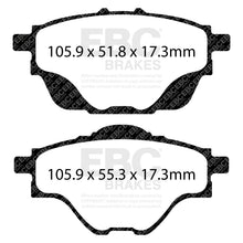 Load image into Gallery viewer, EBC Greenstuff 2000 Series Sport Brake Pad Set (DP22197)
