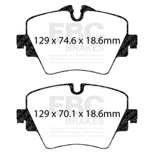 Load image into Gallery viewer, EBC Greenstuff 2000 Series Sport Brake Pad Set (DP22245)
