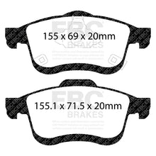 Load image into Gallery viewer, EBC Greenstuff 2000 Series Sport Brake Pad Set (DP22248)
