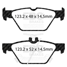 Load image into Gallery viewer, EBC Bluestuff Brake Pad 5000 Series TrackDay Set (DP52257NDX)

