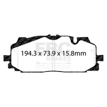 Load image into Gallery viewer, EBC ED Brake Pad Light Truck, Jeep and SUV Set (ED92277)
