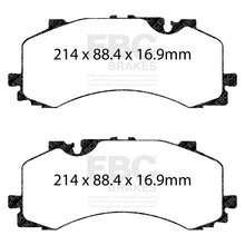 Load image into Gallery viewer, EBC Yellowstuff 4000 Series Street and Track Brake Pad Set (DP42279R)
