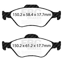 Load image into Gallery viewer, EBC Ultimax Brake Pad OE Replacement Set (DPX2288)
