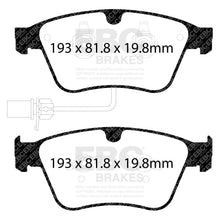 Load image into Gallery viewer, EBC Bluestuff Brake Pad 5000 Series TrackDay Set (DP52317NDX)
