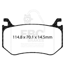 Load image into Gallery viewer, EBC Yellowstuff 4000 Series Street and Track Brake Pad Set (DP42326R)
