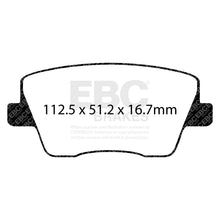 Load image into Gallery viewer, EBC Bluestuff NDX Trackday Brake Pad Set (DP52344NDX)
