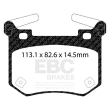 Load image into Gallery viewer, EBC Yellowstuff 4000 Series Street and Track Brake Pad Set (DP42357R)
