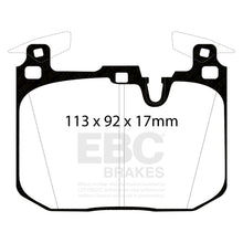 Load image into Gallery viewer, EBC Brakes Racing Pad and 2-Piece Fully-Floating Disc Kit (P2DK014B)
