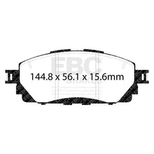 Load image into Gallery viewer, EBC Yellowstuff 4000 Series Street and Track Brake Pad Set (DP42373R)

