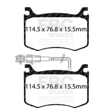 Load image into Gallery viewer, EBC Brakes Pad and Disc Kit (PD03KF1654)
