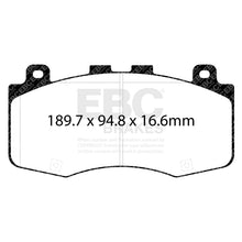 Load image into Gallery viewer, EBC Bluestuff NDX Trackday Brake Pad Set (DP52400NDX)
