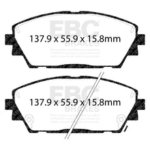 Load image into Gallery viewer, EBC Ultimax OE Replacement Brake Pad Set (DPX2416)
