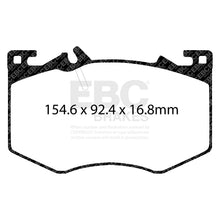 Load image into Gallery viewer, EBC Yellowstuff 4000 Series Street and Track Brake Pad Set (DP42423R)
