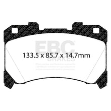 Load image into Gallery viewer, EBC Bluestuff NDX Trackday Brake Pad Set (DP52430NDX)
