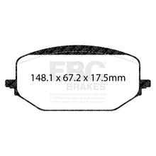 Load image into Gallery viewer, EBC Greenstuff Brake Pad 2000 Series Sport Set (DP22476)
