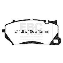 Load image into Gallery viewer, EBC Bluestuff NDX Trackday Brake Pad Set (DP52492NDX)
