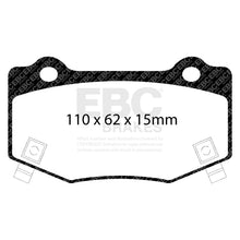 Load image into Gallery viewer, EBC Bluestuff NDX Trackday Brake Pad Set (DP53023NDX)
