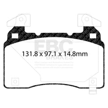Load image into Gallery viewer, EBC Yellowstuff 4000 Series Street and Track Brake Pad Set (DP43028R)
