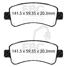 Load image into Gallery viewer, EBC Brakes Pad and Disc Kit (PDKR1116)

