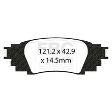 Load image into Gallery viewer, EBC Yellowstuff 4000 Series Street and Track Brake Pad Set (DP43080R)
