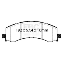 Load image into Gallery viewer, EBC Yellowstuff Brake Pad 4000 Series Sport Set (DP43141R)
