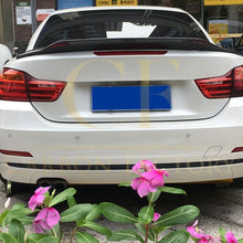 Load image into Gallery viewer, DS Style Carbon Fibre Boot Spoiler for BMW 4 Series F33 Convertible inc F83 M4 14-20
