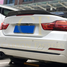 Load image into Gallery viewer, DS Style Carbon Fibre Boot Spoiler for BMW 4 Series F33 Convertible inc F83 M4 14-20
