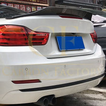 Load image into Gallery viewer, DS Style Carbon Fibre Boot Spoiler for BMW 4 Series F33 Convertible inc F83 M4 14-20
