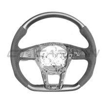 Load image into Gallery viewer, AUDI RS6 C8 CARBON FIBRE CUSTOM STEERING WHEEL
