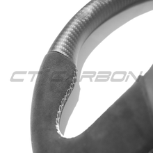 Load image into Gallery viewer, AUDI RS6 C8 CARBON FIBRE / ALCANTARA STEERING WHEEL
