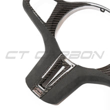 Load image into Gallery viewer, BMW Gxx M CAR CARBON FIBRE STEERING WHEEL TRIM
