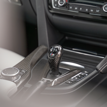Load image into Gallery viewer, BMW M2C/M3/M4 F80/F82/F83/F87 ALCANTARA &amp; CARBON SHIFTER SURROUND (LHD)
