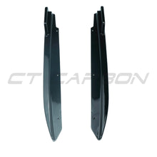 Load image into Gallery viewer, BMW 5 SERIES G30 GLOSS BLACK REAR BUMPER CORNERS
