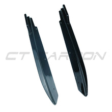 Load image into Gallery viewer, BMW 5 SERIES G30 GLOSS BLACK REAR BUMPER CORNERS
